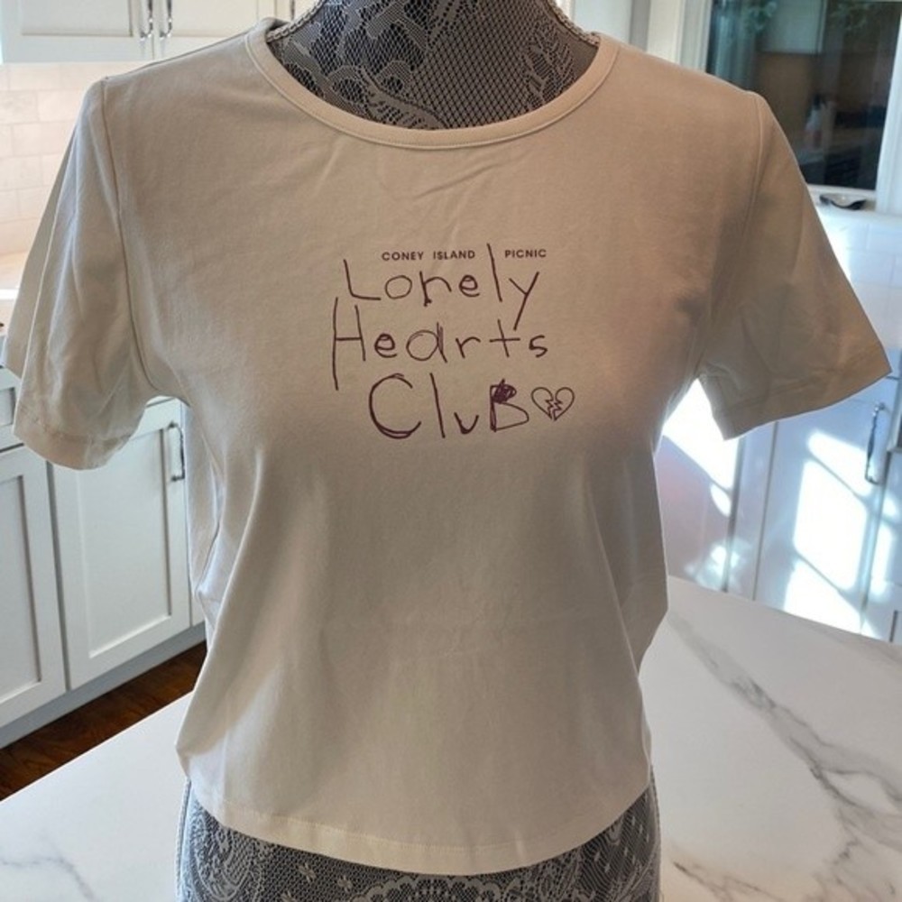 Coney Island Picnic - White Lonely Hearts Club - T-shirt | Size Large
